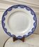 large round dish DIgoin Sarreguemines Casino model "Capri" years 50-60
