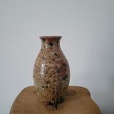 Pyrite sandstone vase