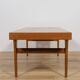 Table basse en teck du milieu du siècle par Johannes Andersen pour CFC Silkeborg, Danemark