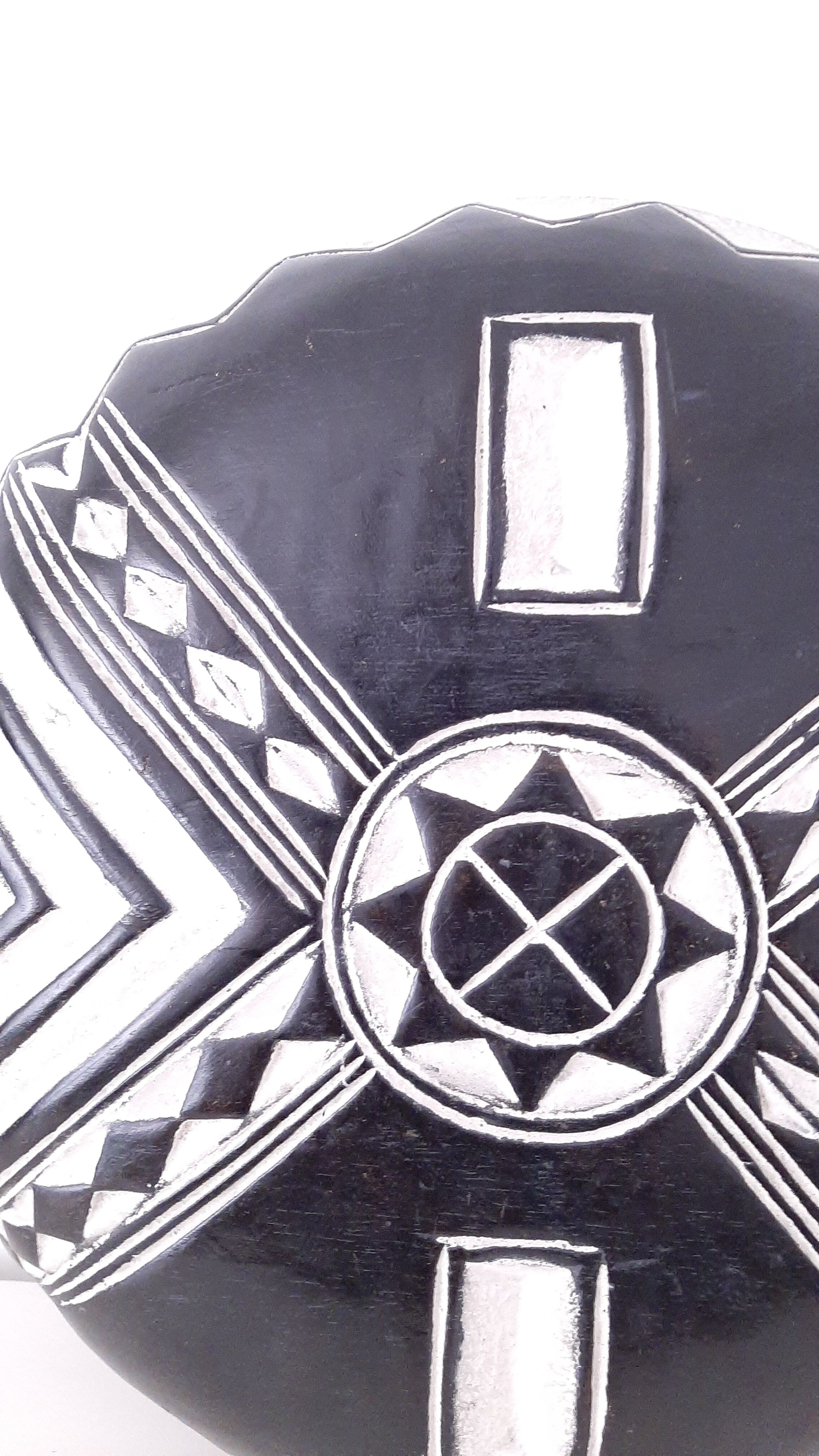 Traditional african tribal shield bamiliké wall décor