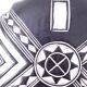 Traditional african tribal shield bamiliké wall décor