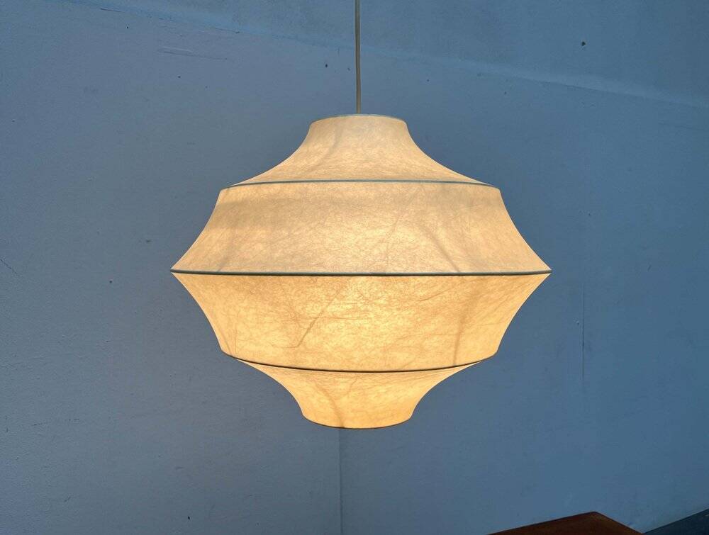 Mid-Century Modern Suspension Cocoon by Friedel Wauer for Goldkant Leuchten, Germany, 1960s