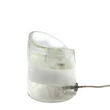 Murano blown glass sculptural table lamp, La Murrina Italy 1970s