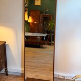 Scandinavian teak full-length mirror from the 1960s.