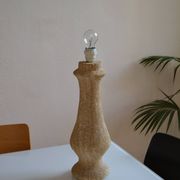 Pied de Lampe Travertin Pierre Design Fratelli Mannelli Albert Tormos