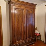Louis-Philippe style wardrobe with a low drawer