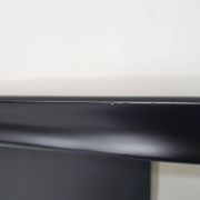 Bureau exécutif en bois noir, années 1960