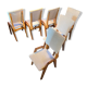 Set of 6 Maurice Pré chairs