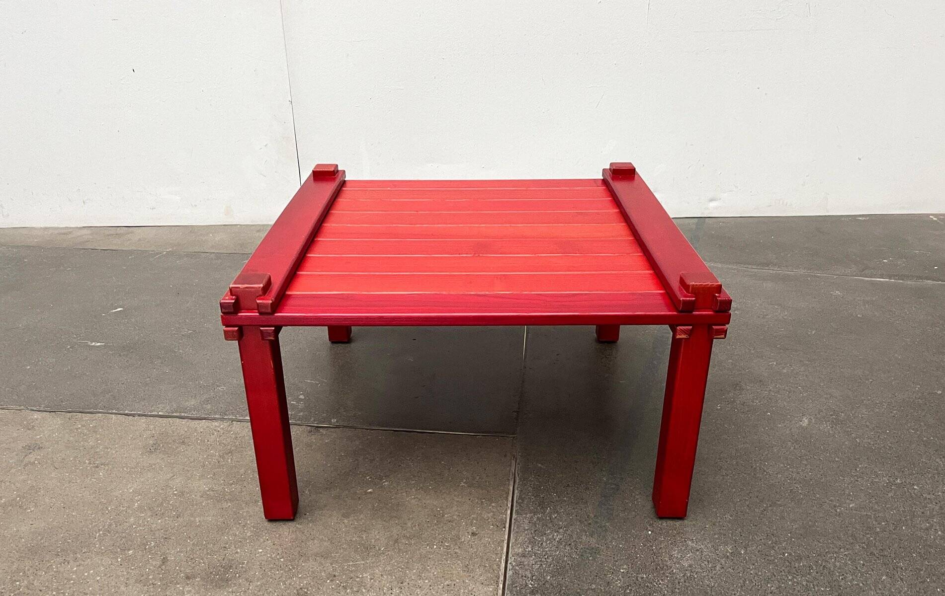 Mid-Century German Farmer Series chairs and table by Gerd Lange for Bofinger, 1960s, set of 5.