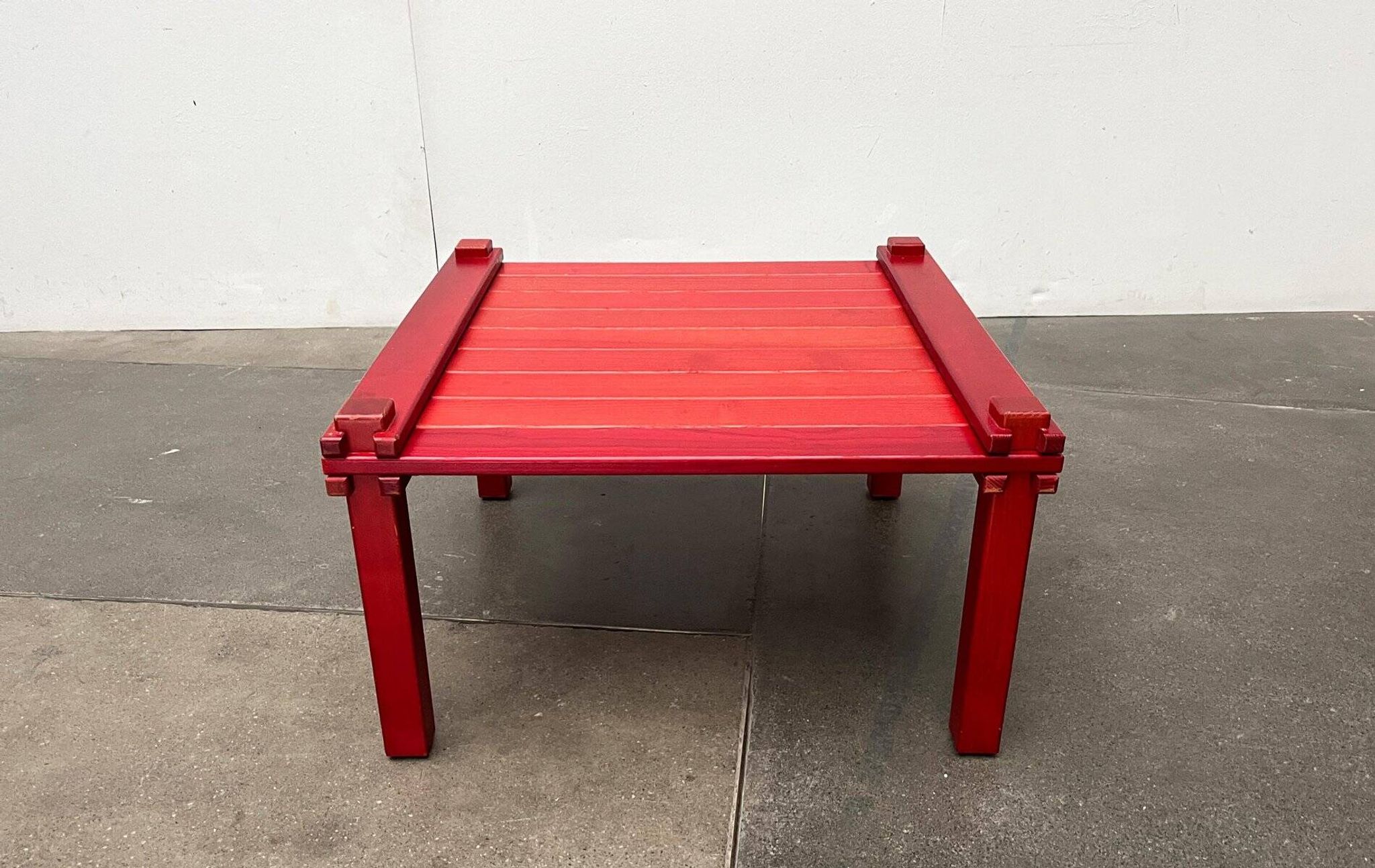 Mid-Century German Farmer Series chairs and table by Gerd Lange for Bofinger, 1960s, set of 5.