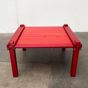 Mid-Century German Farmer Series chairs and table by Gerd Lange for Bofinger, 1960s, set of 5.