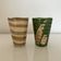 Pair of stoneware vases