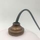 Paire de suspension en opaline