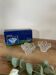 Lot of crystal flower candle holders.