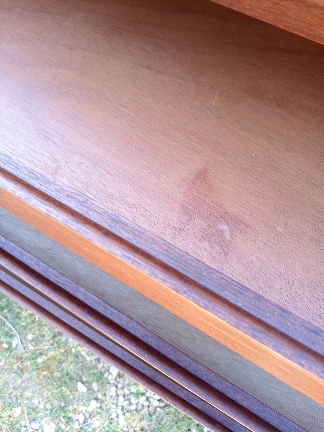 Vintage teak chest of drawers