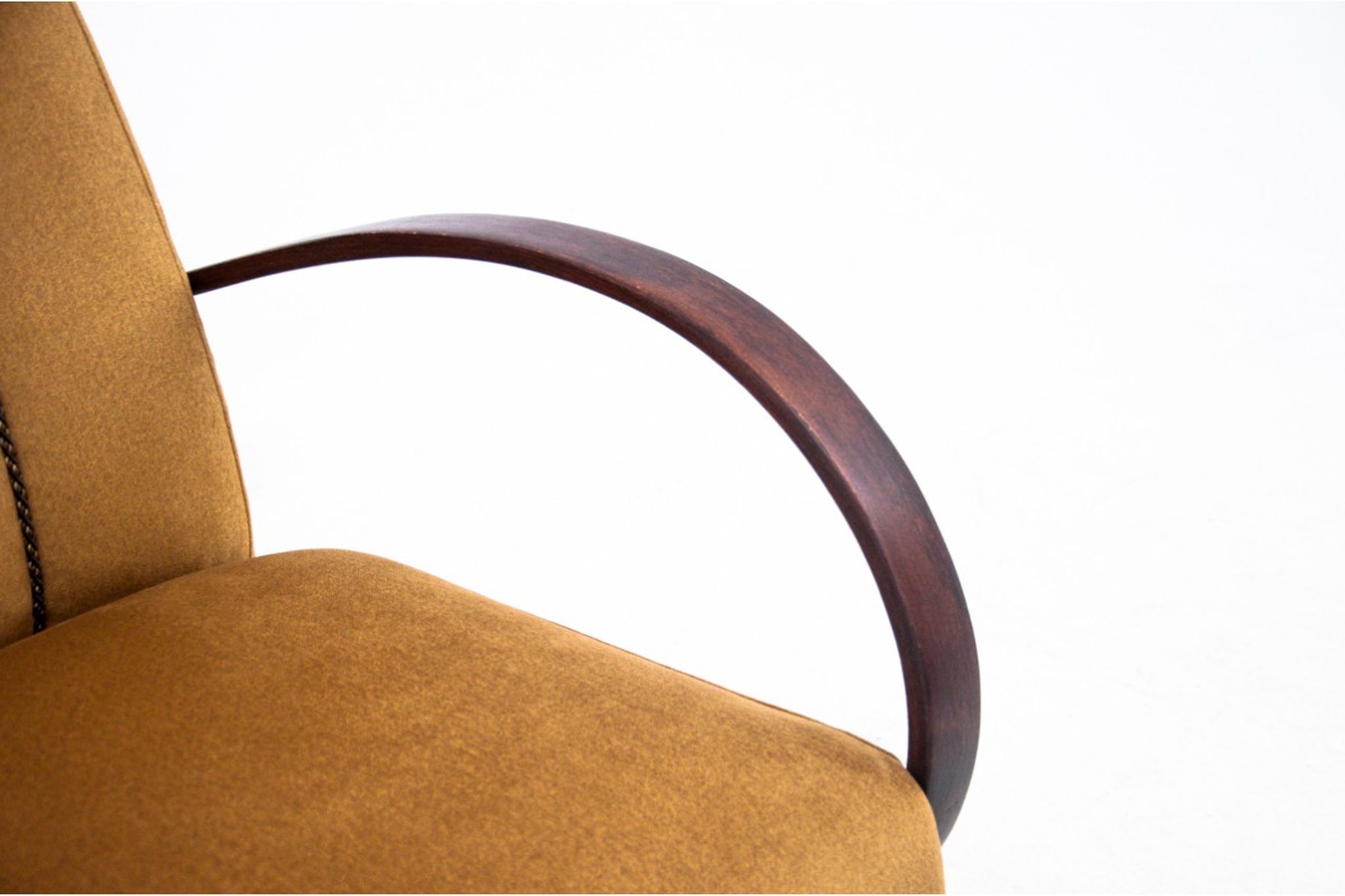 Pair of art deco armchairs, designed by J.Halabala, Czech Republic, 1930s, after renovation