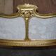 Louis XVI Napoléon III Bergère Canapé in gilded wood
