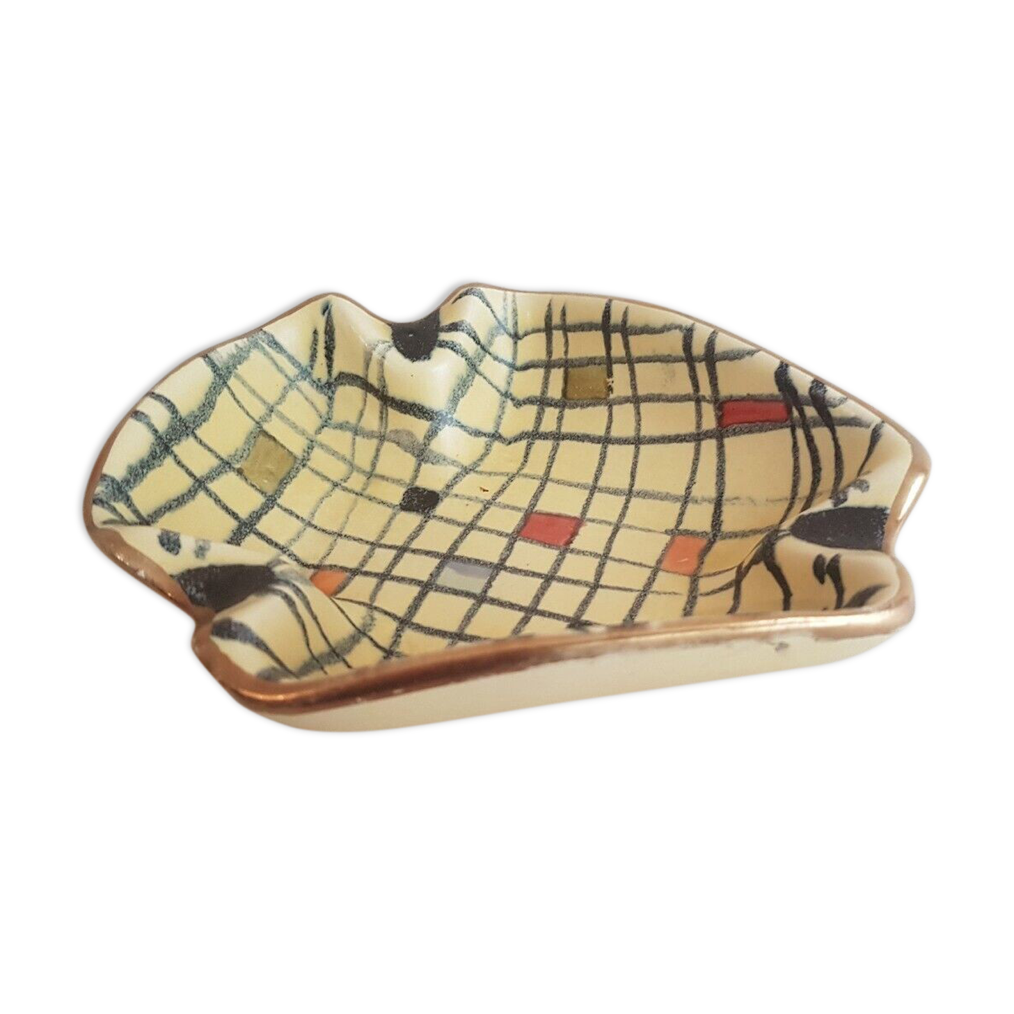 Ceramic ashtray 1950s