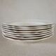 Set of 8 Sarreguemines ivory plates