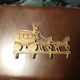 Brass coat rack carriage