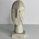 Greek marble idol statue