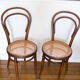 Pair of bistro chairs