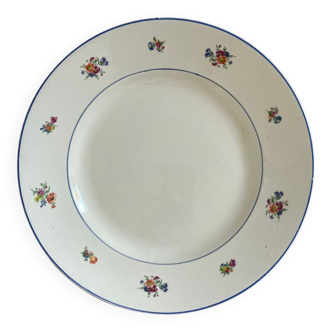 Assiette de service luneville