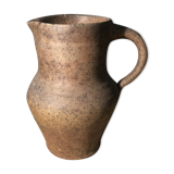 Pottery pitcher Lempereur Sars signed