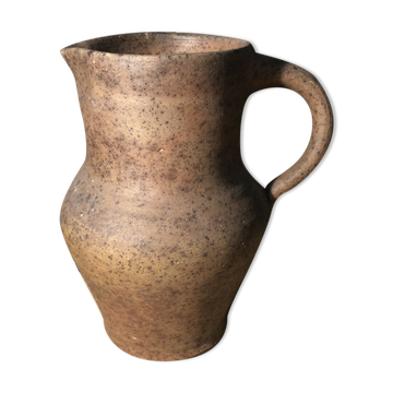 Pottery pitcher Lempereur Sars signed