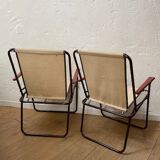 Set of 2 folding chairs