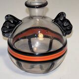 Vase Schneider Avec Applications Dit " Bijoux "