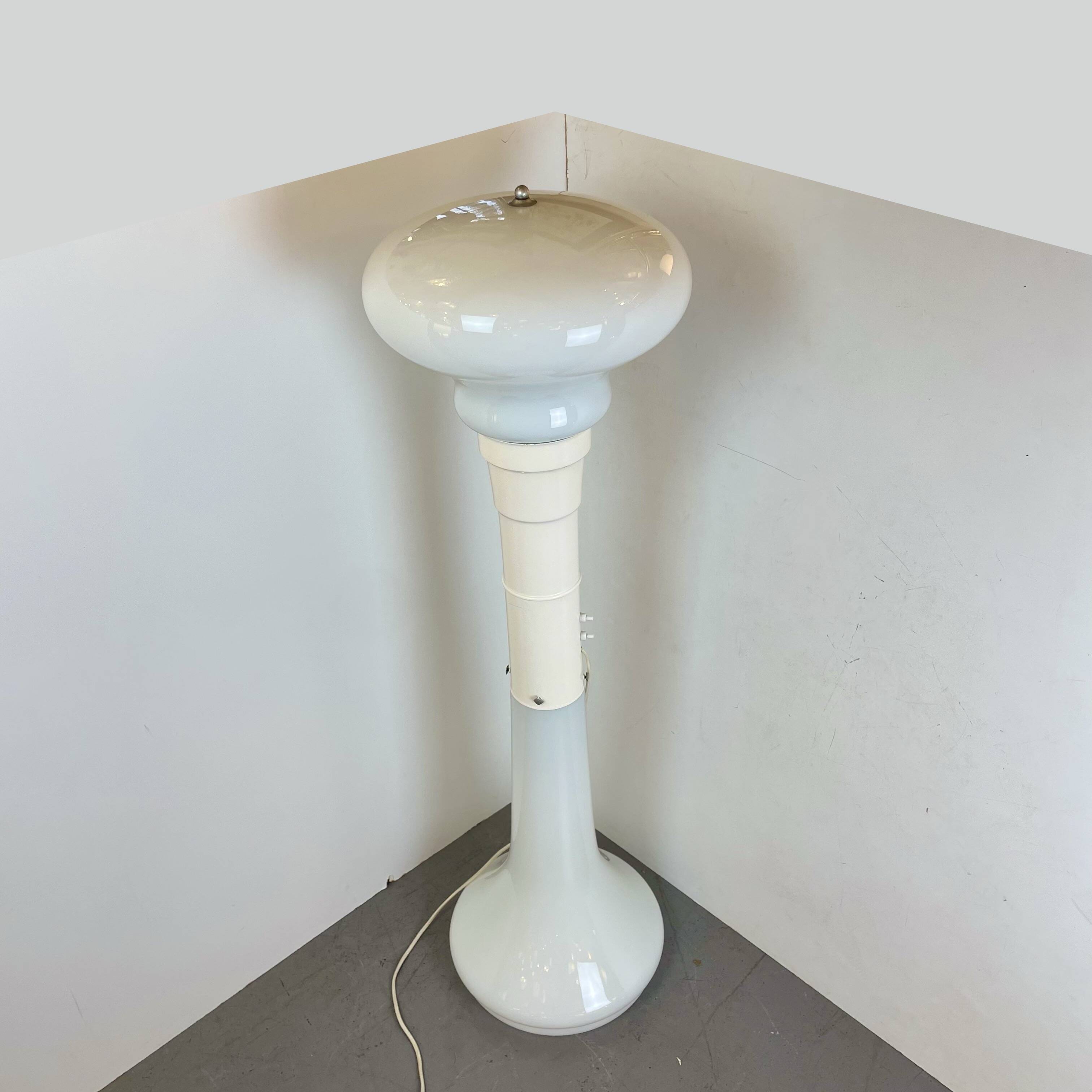 Birillo Murano Floor Lamp in the style of Calo Nason for Mazzega, 1970s