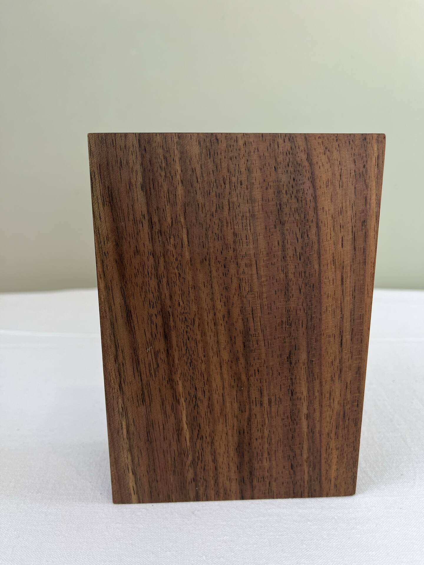 Minimalist design wooden vase