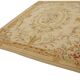Handmade European Vintage Aubusson Kilim 275 cm x 354 cm