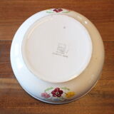 Salad bowl 50s Salins model Jocelyne - flowers