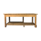 Old oak workshop table