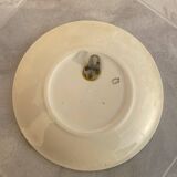 Relief plate horse Gien signed EB