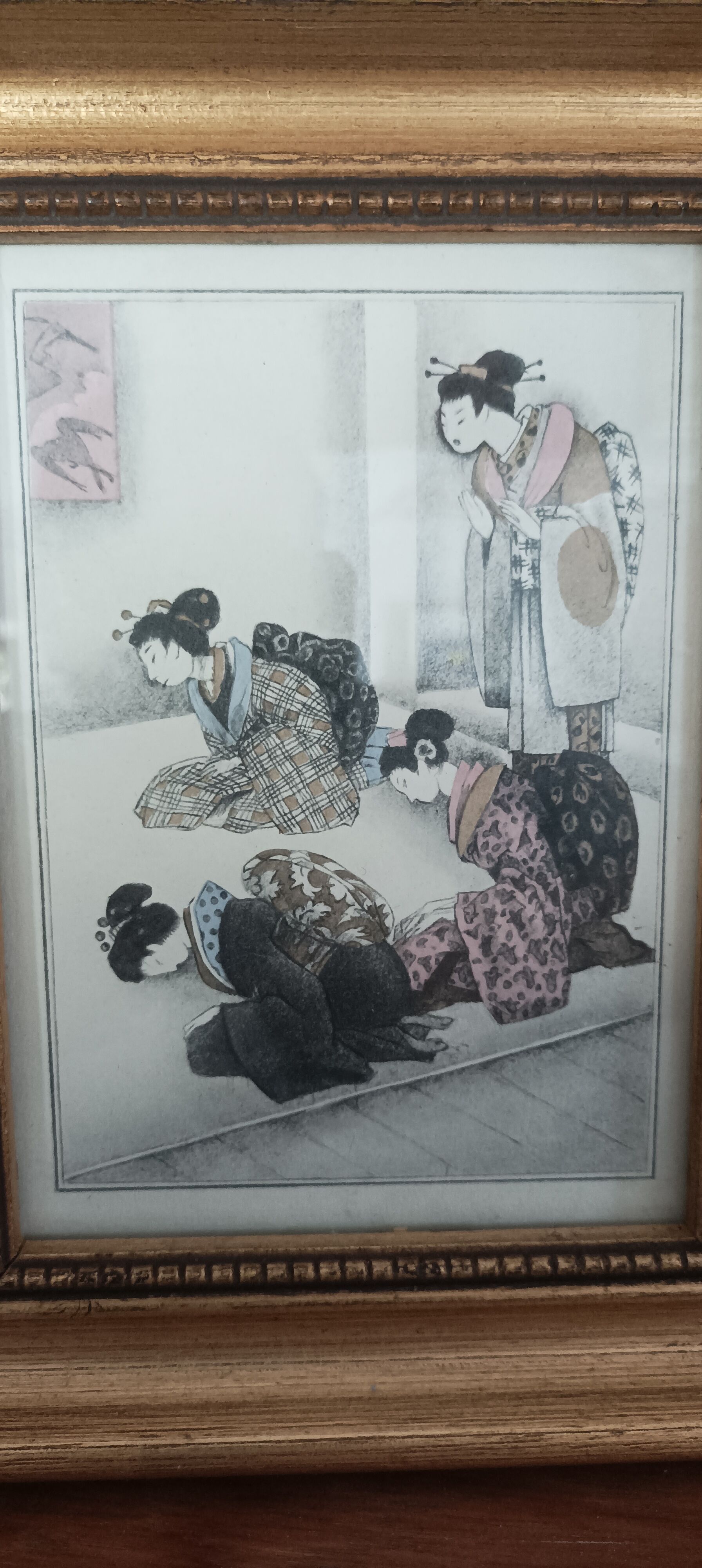 Duo of framed Japanese prints - Sylvain Sauvage 1936