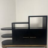 Meuble buffet asymétrique des années 1990