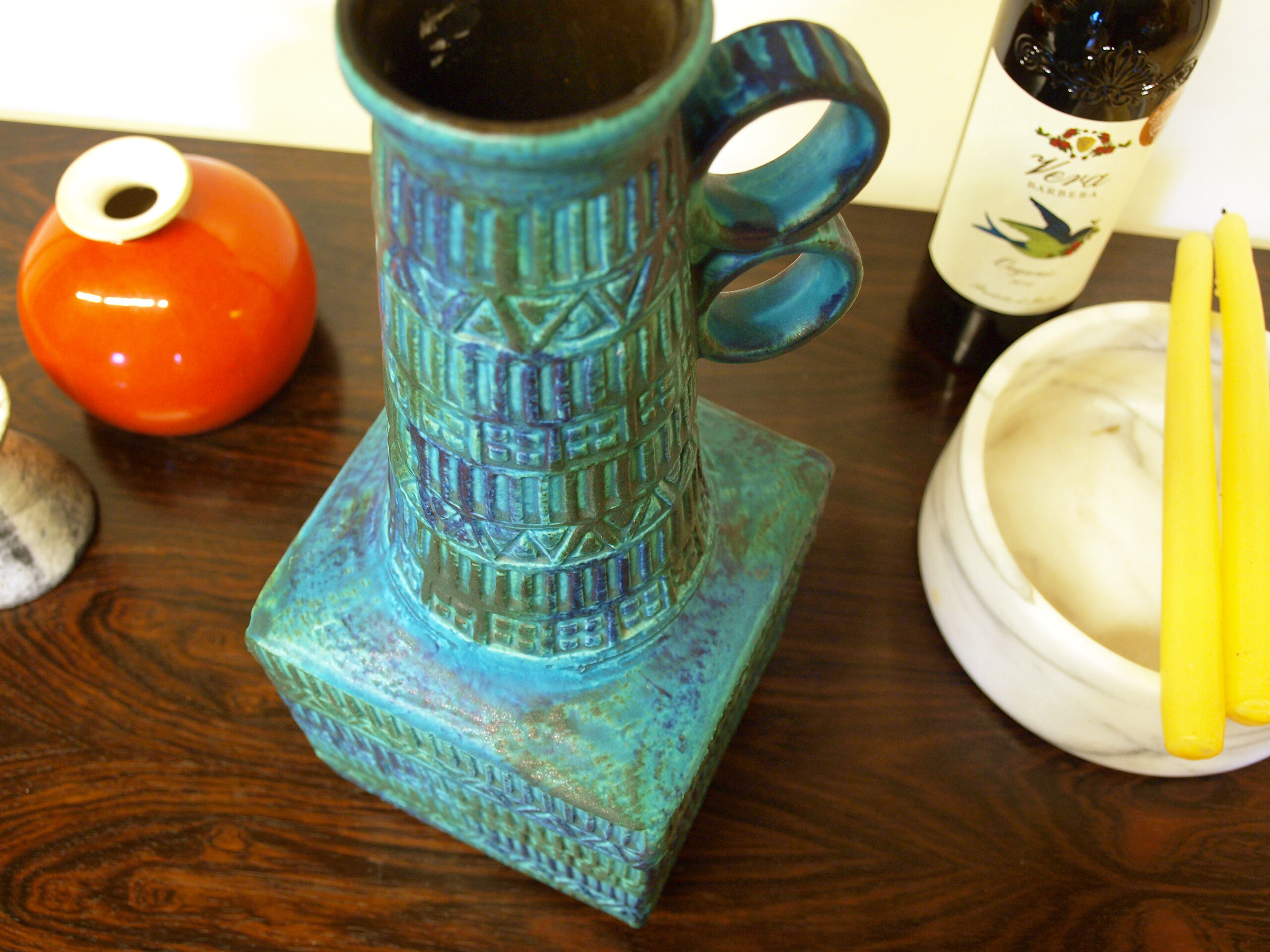 XXL vase by Bodo Mans for Bay Ceramic Design, 1960s