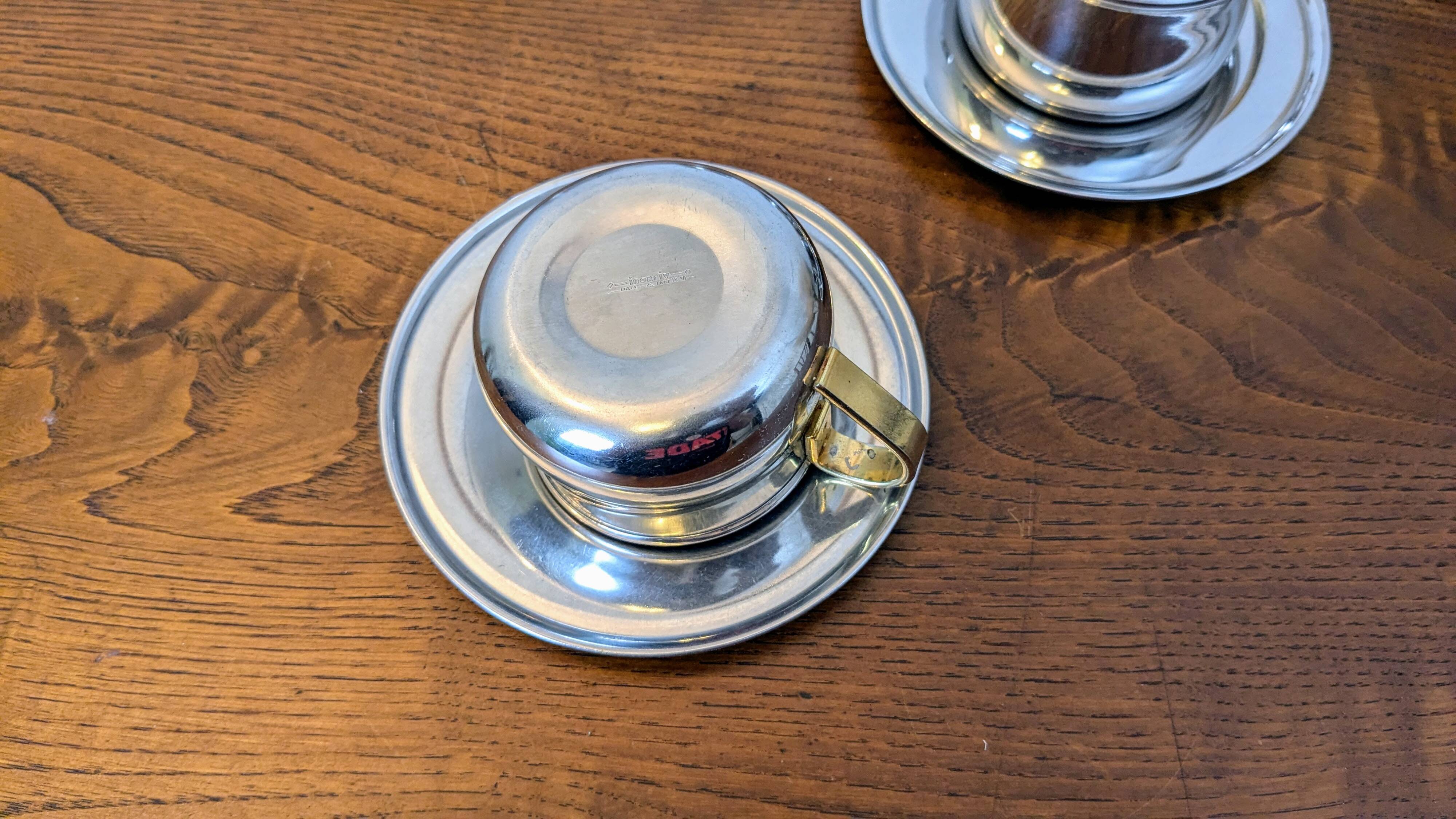 12-piece Italian coffee set by Inoxriv