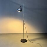 Lampadaire moderne réglable en chrome du milieu du siècle, Allemagne