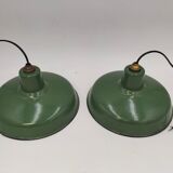 Pair of industrial lamps