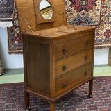 English oak dressing table, dresser 1930