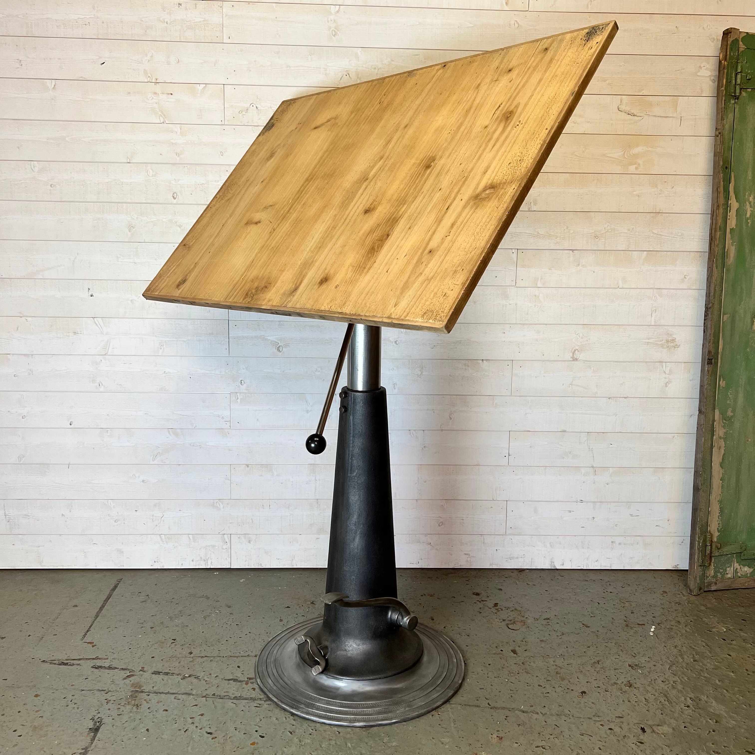 Architect's drawing table Nike Eskilstuna Sweden from the 50s