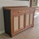 Buffet portes en cannage