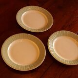 3 assiettes plates Villeroy et Bosh modèle Paris
