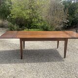 Table de ferme ancienne cerisier avec rallonges