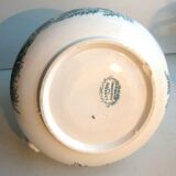 Toilet pitcher "chubby" in grey-blue, Les Canards de Sarreguemines