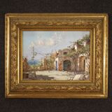 Italian painting signed seascape